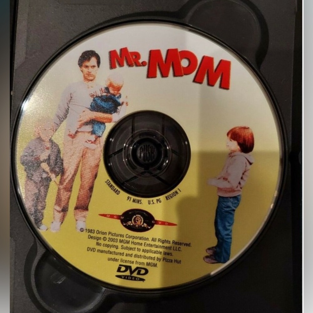 Mr. Mom (DVD, Michael Keaton, Terri Garr, 1983) in CD Case